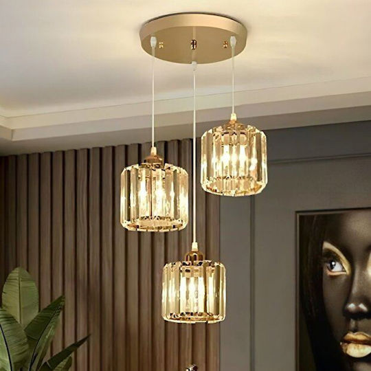 Aithrio Gold Pendant Ceiling Light 15cm Aithrio Gold Pendant Ceiling Light 15cm