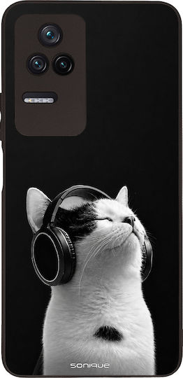 Θήκη Sonique Men's Edition Xiaomi Poco F4 5g Audio Kitten White
