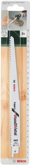 Sabre Saw Blade Wood Metal Bosch Heavy Wood S 1111 Df Set 2 Pieces