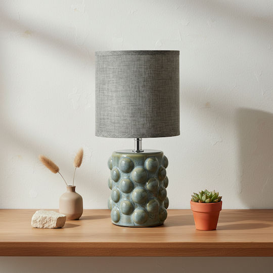Lampa Lampă de Masă cu Abajur Verde și Bază