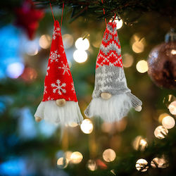 Scandinavian Elf Decoration 15 Cm Textile Figurine 2 Models Scandinavian Elf Decoration 15 Cm Textile Figurine 2 Models