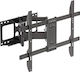 Brateck LPA69-466W Wall Mounted TV Mount with Extension Arm up to 86" and 60kg Silver