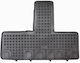Rubber Car Mats Citroen SpaceTourer 2020+ Opel Zafira Life 2020+ Peugeot Traveller 2020-2024 Toyota Proace Verso 2020-2024 Middle Version Electric Parking Brake Raised Sides Type 3 Pieces Rezaw Plast