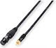 Soundsation Cable XLR male - RCA male Μαύρο 1.5m