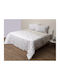 Viopros Anthi Bed Sheets Set King Size 280x270cm Anthi (4 Pieces)