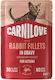 Carnilove Wet Cat Food for Junior Cats in Pouch with Rabbit, Meat and Potatoes Grain Free 85gr