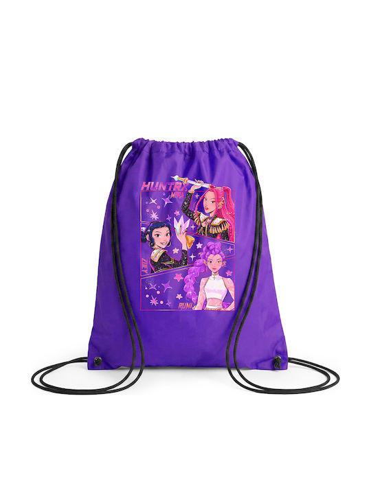Digital Place K-pop Demon Hunters Kids Backpack Purple 42x34cm