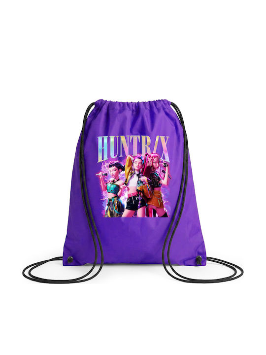 Digital Place K-pop Demon Hunters Детска Раница Лилава 42x34см