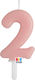 Birthday Candles Numbers Pink