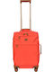 Bric's Milano X-travel Cabin Suitcase Poppy Coral Height 55cm