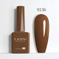 Canni Ημιμόνιμο Βερνίκι Νυχιών 9136 9ml