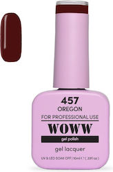 Woww Cosmetics Gel Nagellack 457 Oregon Rot 10ml