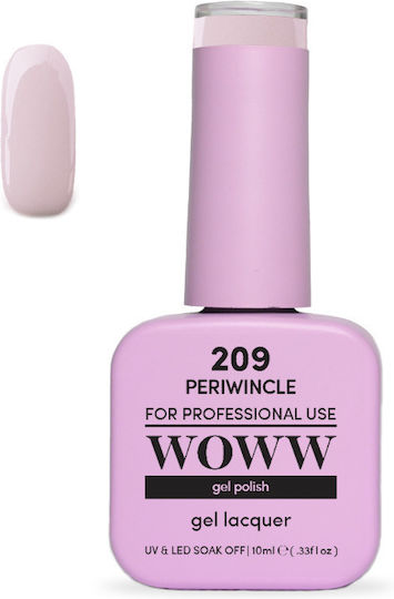 Woww Cosmetics Gel Nagellack 209 Periwinkle Farbe 10ml