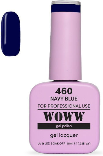 Woww Cosmetics Gel Nagellack 460 Marineblau 10ml
