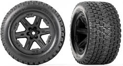 Traxxas Tires + & Wheels Talon Ext Rxt Black 2.8" 4wd Tsm 2 Traxxas Tires + & Wheels Talon Ext Rxt Black 2.8" 4wd Tsm 2
