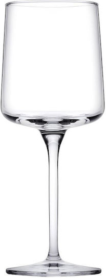 Espiel Iconic Set of Glasses for White and Red Wine made of Glass in Red Colour 340ml 6 Pieces