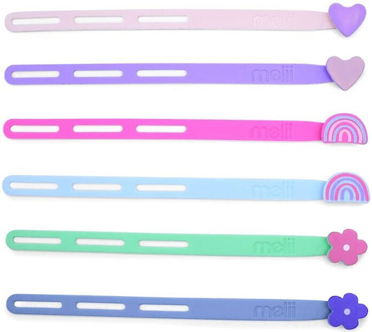 Melii Melii Baby-Entwöhnungsprodukte Zubehör Rosa aus Silikon 6 Stück