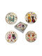 Plastic Coasters 4 Pieces