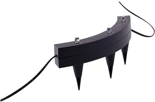 Progarden Set 4 Lampi Solare Cu Lumină Alb Cald 13x5.5x5.5cm