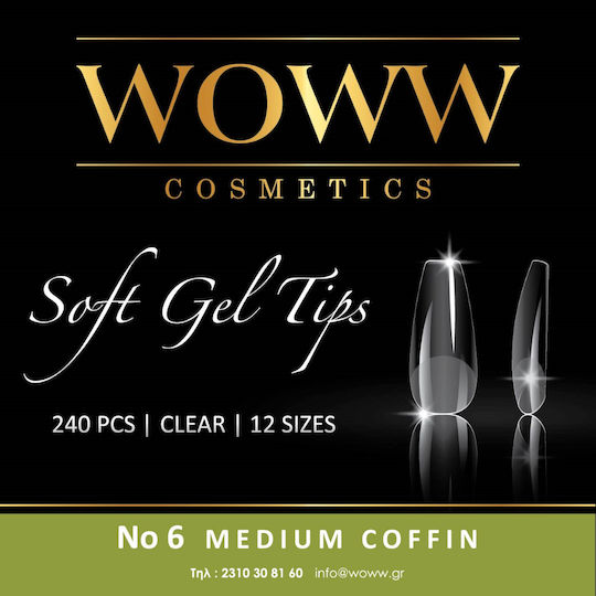 Woww Cosmetics Tips Nägel 240Stücke 5448