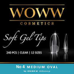 Woww Cosmetics Tipsuri unghii false 240 buc 5446