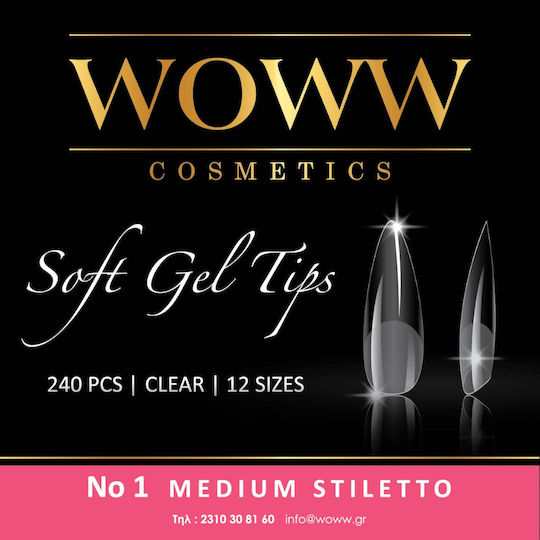 Woww Cosmetics Съвети за нокти 240бр 5443