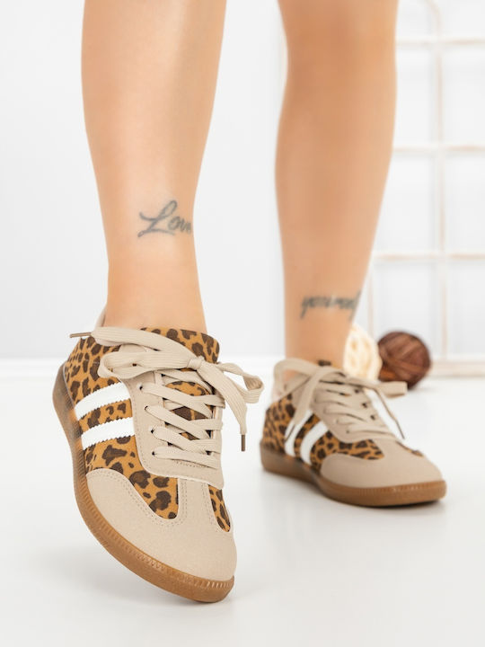 Adidași Flatforms Pentru Femei Kaki