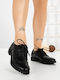 Damen Oxfords in Schwarz Farbe