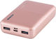 GoGEN PB100007RG Power Bank 10000mAh Pink