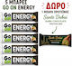 Go On Nutrition Go On Energy Protein Bars with Peanut, Caramel & Milk Chocolate Flavor 5x45gr
