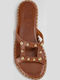 Women's Flat Sandals Tabac Brown