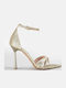 Leather Gold Sandals