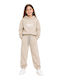 Kinder Sweatpants Set Beige