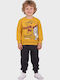 Kids Sweatpants Set Mustard