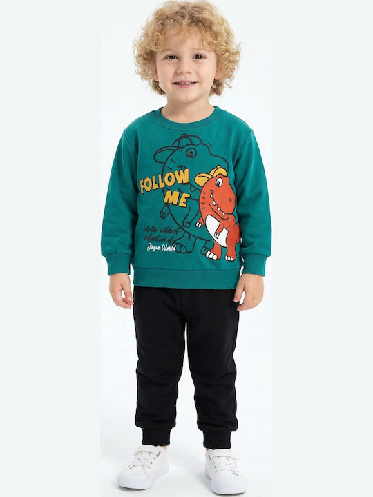 Joyce Kids Sweatpants Set Green