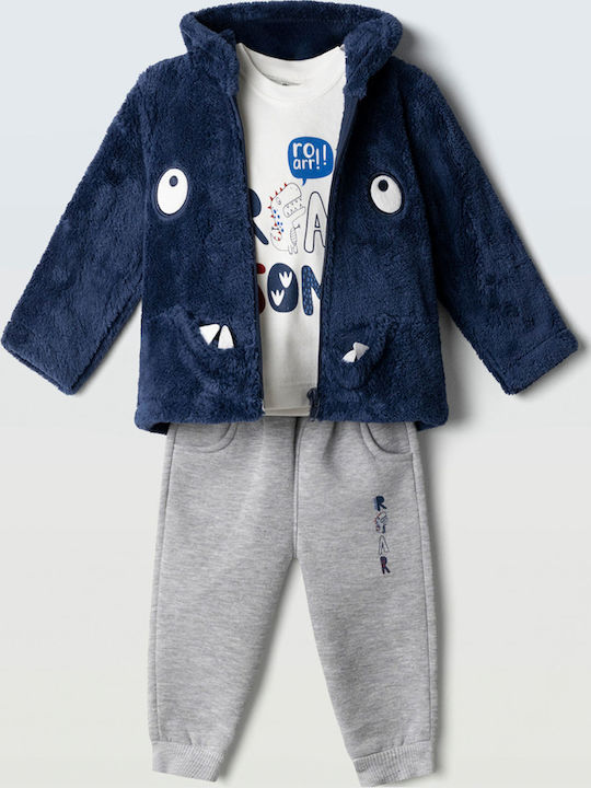 Hashtag Kinderbekleidungssets mit Hosen Blau 3 Stück