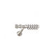 Best Metallisches Vorhangstangen B039 Einzeln Φ20mm 200cm Silber