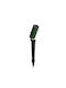 VK Lighting Outdoor Floor Lamp LED for Outdoor Use 9W with Warm White Light IP65 Green