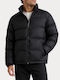 Winter Puffer Herren Jacke Schwarz