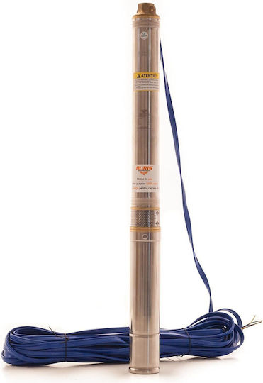 Ruris Aqua 690 – 370 W Pompa De Apă Submersibilă Pentru Foraj 14 Etape 60 M Înălțime De Refulare 25 M Cablu