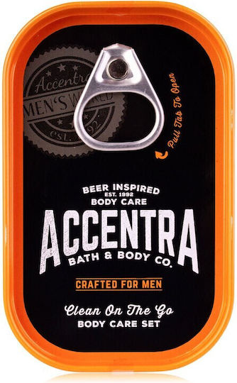 Men's Shower Gel Set 10ml & Reusable Metal Bottle Opener Box