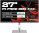 Japannext JN-I270WQHD300F IPS HDR Gaming Monitor 27" QHD 2560x1440 300Hz with Response Time 2ms GTG Grey