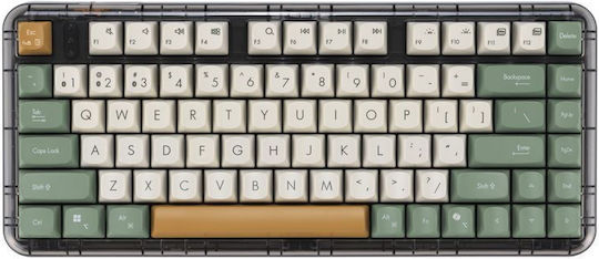 Asus Jelly75 KD201 Kabellose Tastatur Englisch (US) Orange Meadow
