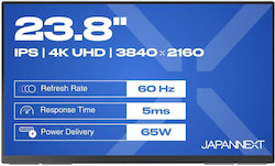 Japannext JN-MD-IPS238U-C6 IPS HDR Portable Monitor 8" 4K 3840x2160 with Response Time 5ms GTG Japannext JN-MD-IPS238U-C6 IPS HDR Portable Monitor 8" 4K 3840x2160 with Response Time 5ms GTG