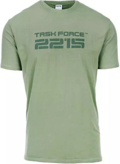 Militärblusen Tf-2215 T-shirt Baumwolle Pfirsich Finish Hellgrün