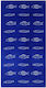 Aquablue Prosop De Plajă Albastru 152x76cm