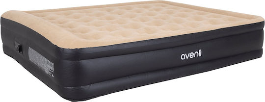 Avenli Avenli Doppeltes Camping-Luftmatratzen mit Integrierter Pumpe 203x157x47cm