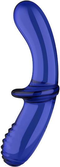 Satisfyer Dublu Cristal Sticlă Dildo Dildo din Sticlă Transparent