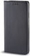 Книга Кожен / Силиконов Черен Galaxy J5 2016