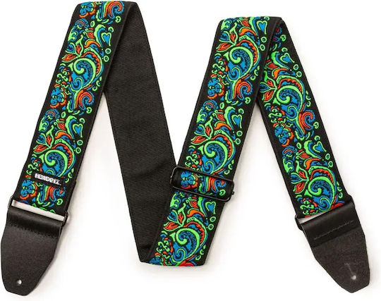 Dunlop Jh27 Jimi Hendrix Blacklight Love Drops Guitar Strap